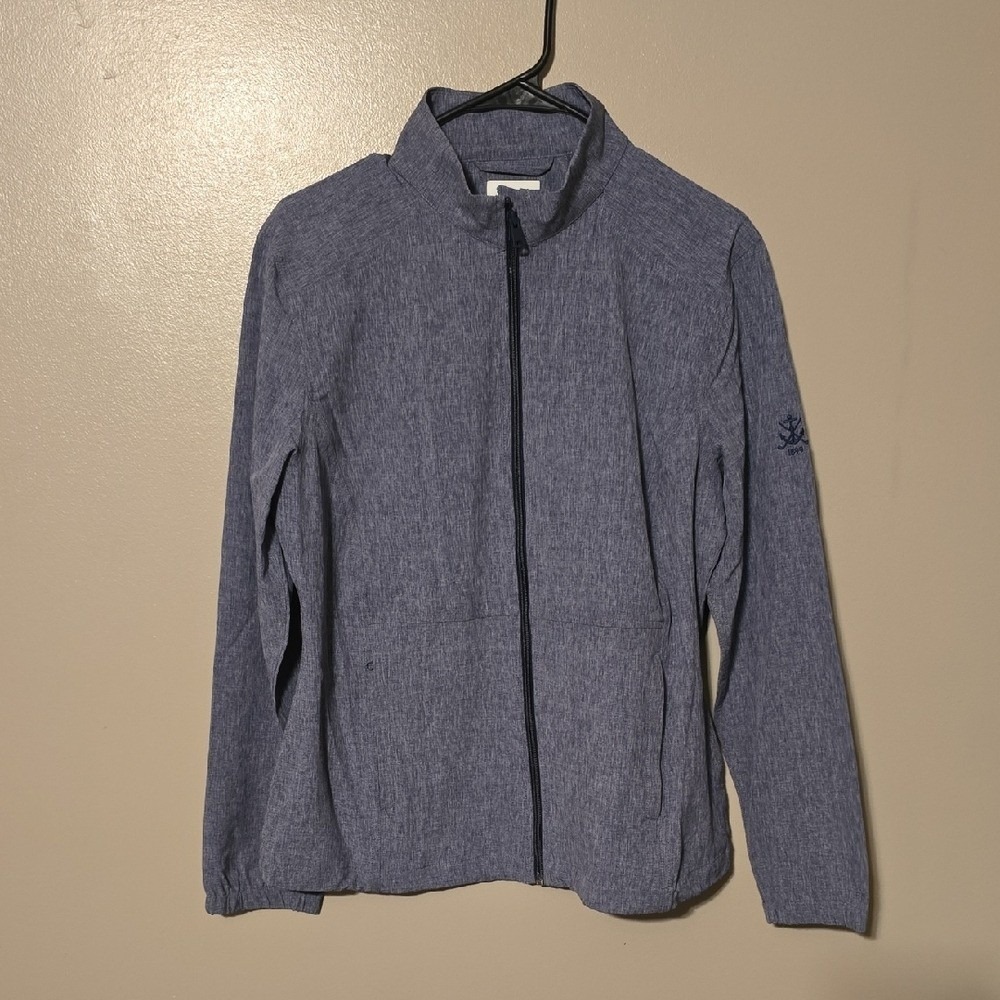Greg Norman Golf Jacket Mens Large Full Zip Waterproof Windbreaker